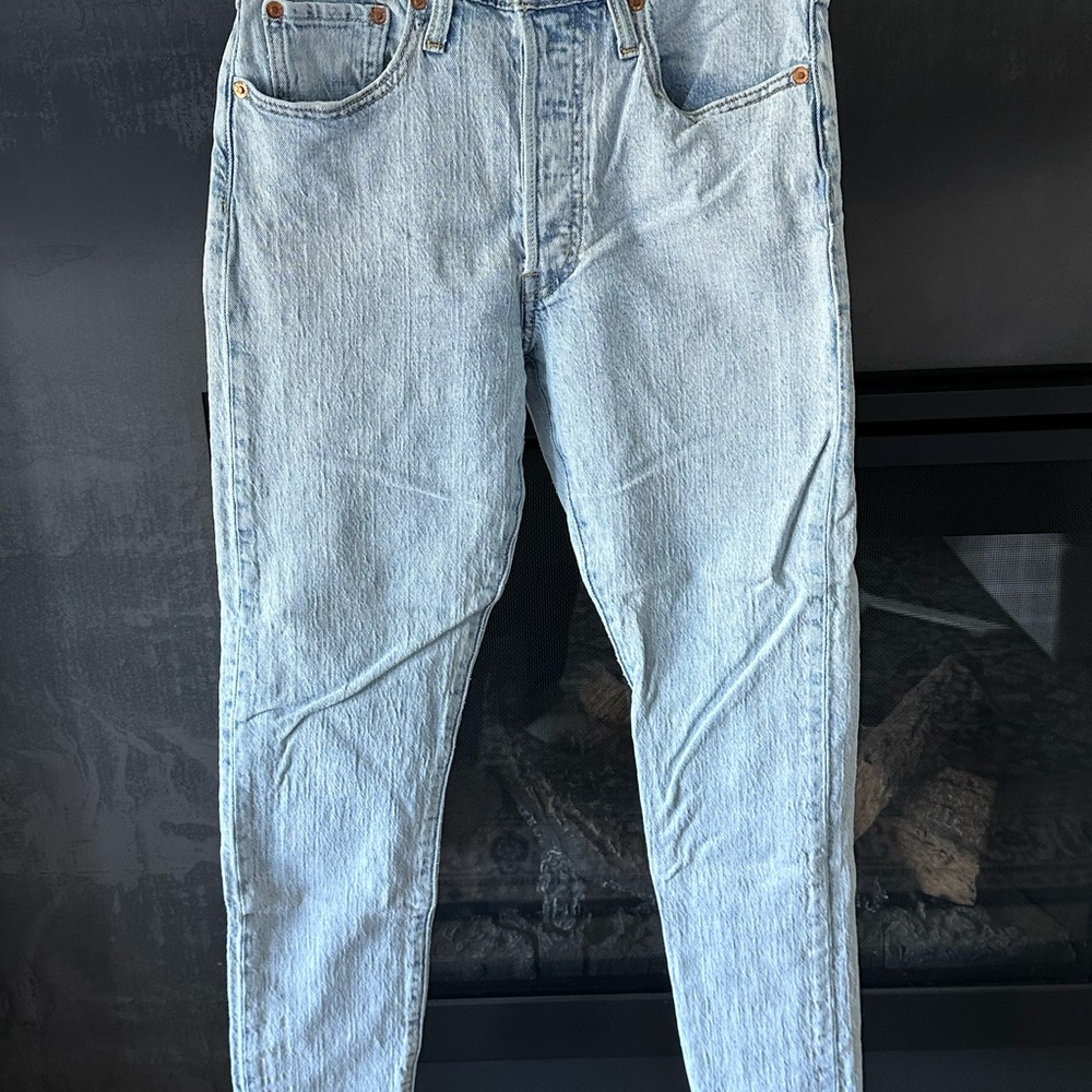 Levi's Women's Light Blue Skinny Jeans